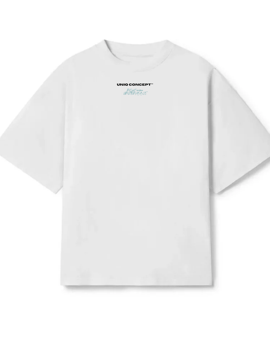 T-Shirt blanca "ENJOY THE MOMENT"